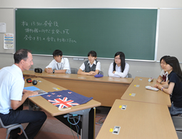 事前研修 海外で生活し学ぶために必要な知識や技能を身に付けます。